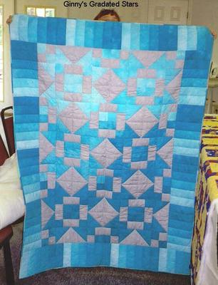 Graduated Stars quilt
